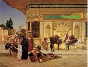 Arab or Arabic people and life. Orientalism oil paintings 586, unknow artist